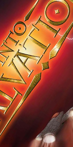 Gestaltung von Roll-Ups mit Bildcomposing und Kaligrafie
